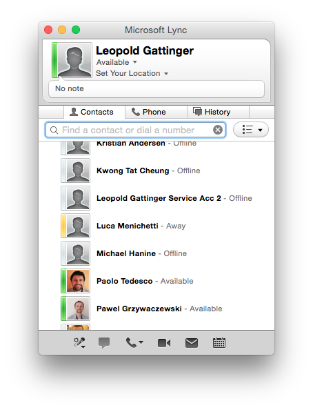 Lync On Mac It Department